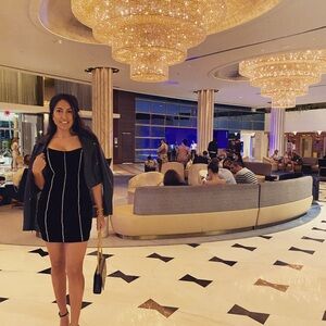 Naked Wardrobe Black Strapless Dress with Rhinestone Detail